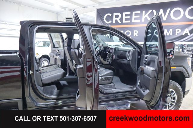 2021 GMC Sierra 2500HD SLT 4x4 Crew Cab 6.6L GAS LEVELED 1 Owner Black