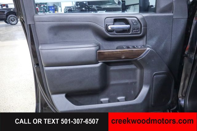 2021 GMC Sierra 2500HD SLT 4x4 Crew Cab 6.6L GAS LEVELED 1 Owner Black