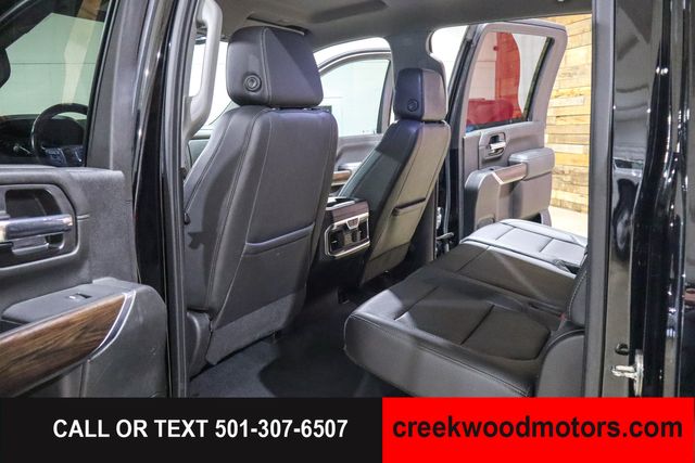 2021 GMC Sierra 2500HD SLT 4x4 Crew Cab 6.6L GAS LEVELED 1 Owner Black