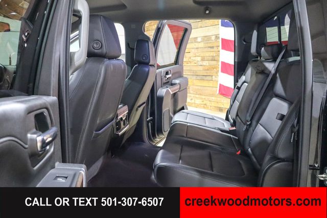 2021 GMC Sierra 2500HD SLT 4x4 Crew Cab 6.6L GAS LEVELED 1 Owner Black