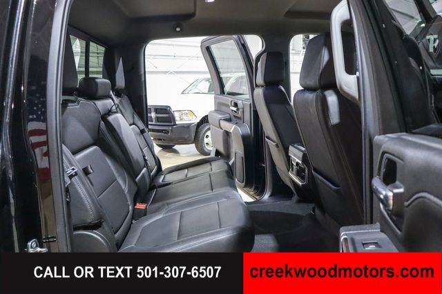 2021 GMC Sierra 2500HD SLT 4x4 Crew Cab 6.6L GAS LEVELED 1 Owner Black