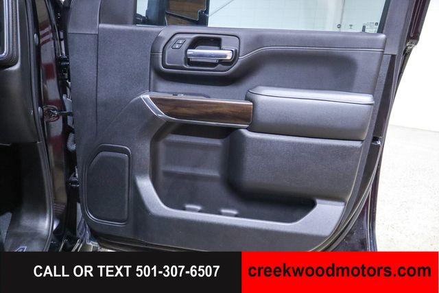 2021 GMC Sierra 2500HD SLT 4x4 Crew Cab 6.6L GAS LEVELED 1 Owner Black