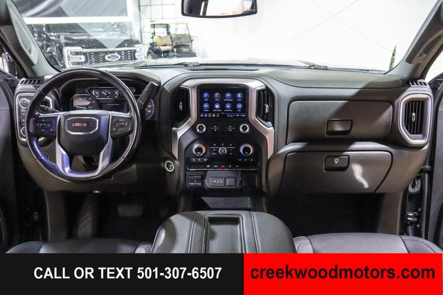 2021 GMC Sierra 2500HD SLT 4x4 Crew Cab 6.6L GAS LEVELED 1 Owner Black