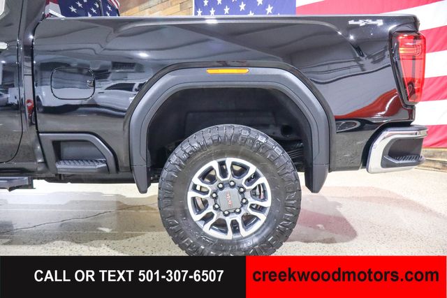 2021 GMC Sierra 2500HD SLT 4x4 Crew Cab 6.6L GAS LEVELED 1 Owner Black 2021 GMC Sierra 2500HD SLT 4x4 Crew Cab 6.6L GAS LEVELED 1 Owner Black