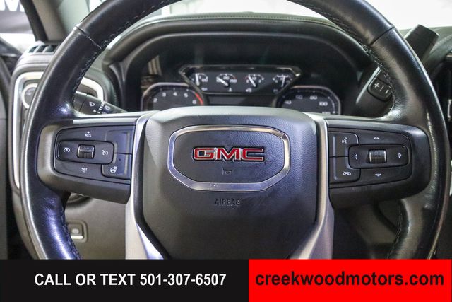 2021 GMC Sierra 2500HD SLT 4x4 Crew Cab 6.6L GAS LEVELED 1 Owner Black