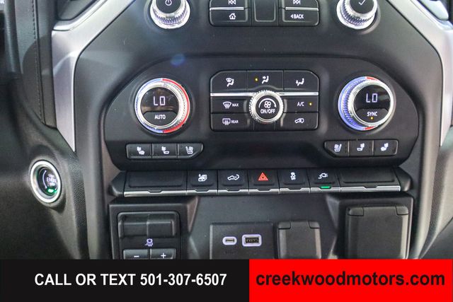2021 GMC Sierra 2500HD SLT 4x4 Crew Cab 6.6L GAS LEVELED 1 Owner Black