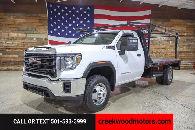 2021 GMC Sierra 3500HD CC FLATBED Regular Cab 2WD Dually 6.6L Gas 1 Owner 2021 GMC Sierra 3500HD CC FLATBED Regular Cab 2WD Dually 6.6L Gas 1 Owner
