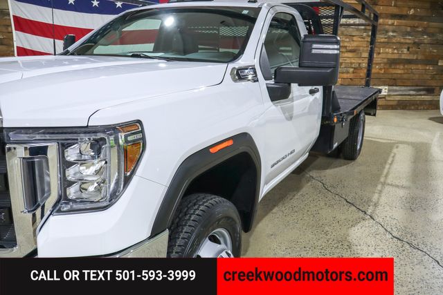 2021 GMC Sierra 3500HD FLATBED Work Truck 2WD Dually 6.6L GAS Regular Cab 2021 GMC Sierra 3500HD FLATBED Work Truck 2WD Dually 6.6L GAS Regular Cab