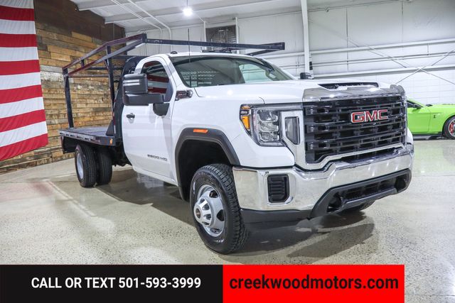 2021 GMC Sierra 3500HD FLATBED Work Truck 2WD Dually 6.6L GAS Regular Cab 2021 GMC Sierra 3500HD FLATBED Work Truck 2WD Dually 6.6L GAS Regular Cab