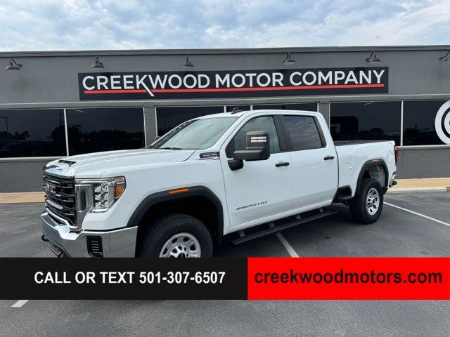 2021 GMC Sierra 3500HD Work Truck 4x4 Crew Cab 6.6L GAS 1 Owner Low Miles