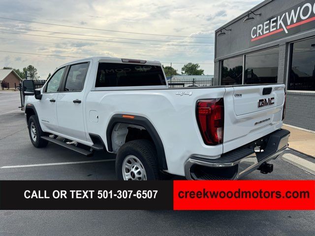 2021 GMC Sierra 3500HD Work Truck 4x4 Crew Cab 6.6L GAS 1 Owner Low Miles