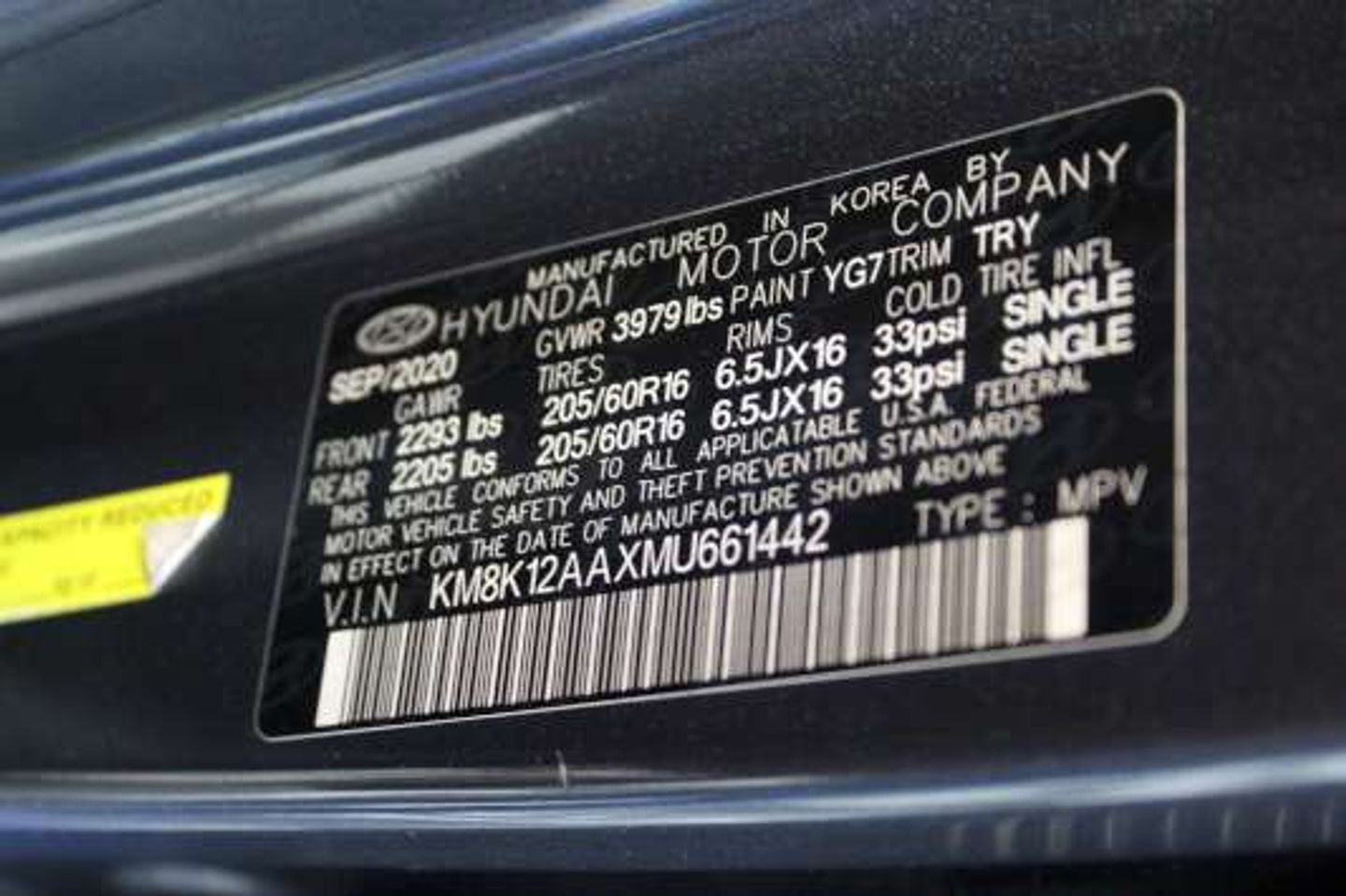 2021 Hyundai KONA SE [YG7] Thunder Gray at Mossy Motors