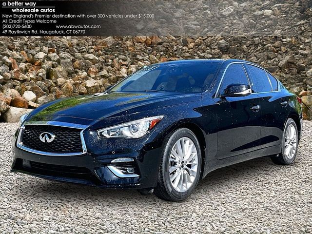 2021 Infiniti Q50 Luxe | Naugatuck, Connecticut | A Better Way Wholesale Autos-CT