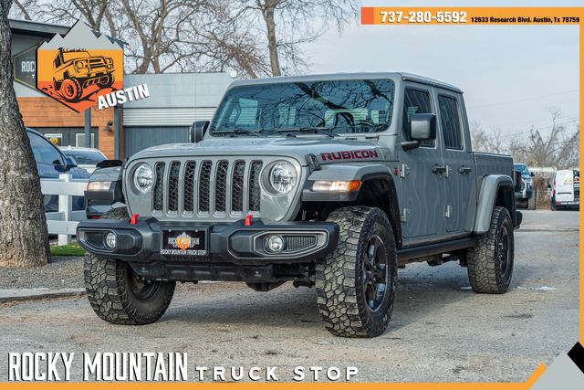 2021 Jeep Gladiator Rubicon 4X4 / ONE TEXAS OWNER / CLEAN CARFAX | Austin, TX | Rocky Mountain Truck Stop Austin