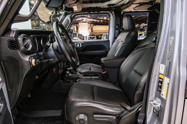 2021 Jeep Gladiator Rubicon 4X4 LIFTED,BUMPER,WINCH,LED'S,HTD LTH,35K | Carrollton, TX | Texas Vehicle Exchange