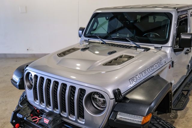 2021 Jeep Gladiator Rubicon 4X4 LIFTED,BUMPER,WINCH,LED'S,HTD LTH,35K | Carrollton, TX | Texas Vehicle Exchange