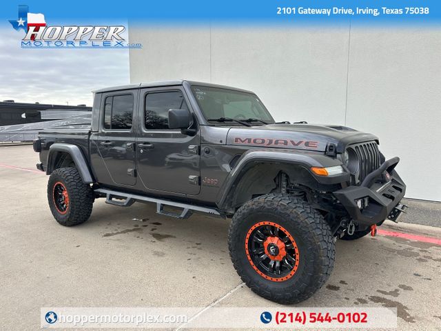2021 Jeep Gladiator Mojave Lifted FUEL Wheels Wench Leather | Irving, Texas | Hopper Motorplex