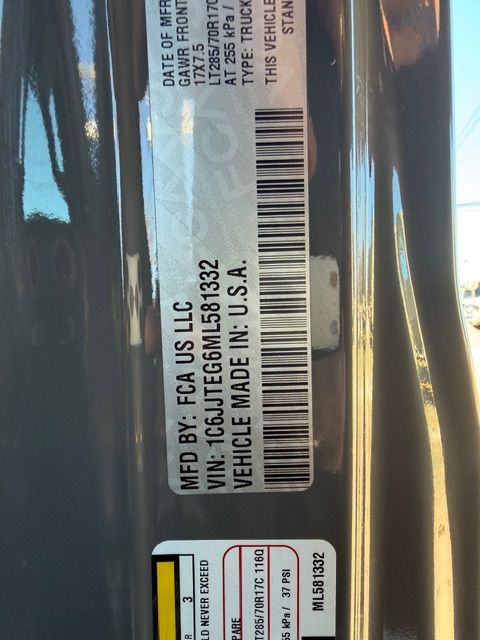 2021 Jeep Gladiator Mojave