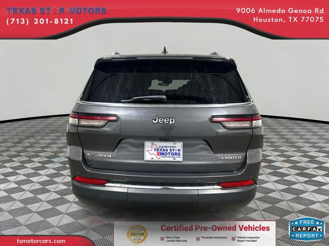 2021 Jeep GRAND CHEROKEE L LIMITED | Houston, TX | Texas Star Motors 2021 Jeep GRAND CHEROKEE L LIMITED | Houston, TX | Texas Star Motors
