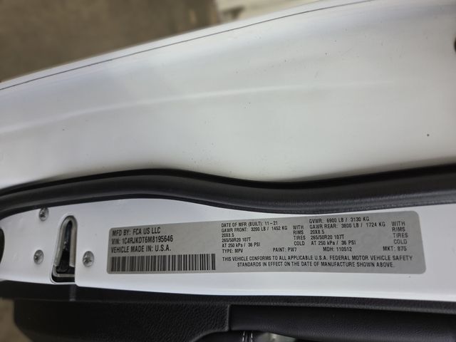 2021 Jeep GRAND CHEROKEE L OVERLAND 2021 Jeep GRAND CHEROKEE L OVERLAND