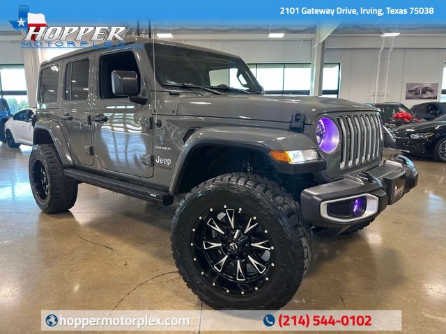 2021 Jeep Wrangler Unlimited Sahara 3.0 V6 Turbo-Diesel Custom Lifted ...