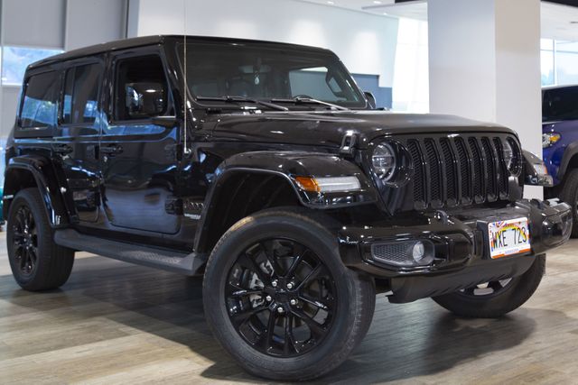2021 Jeep Wrangler One touch power top Unlimited Sahara High Altitude | Honolulu, HI | Autosource Hawaii 