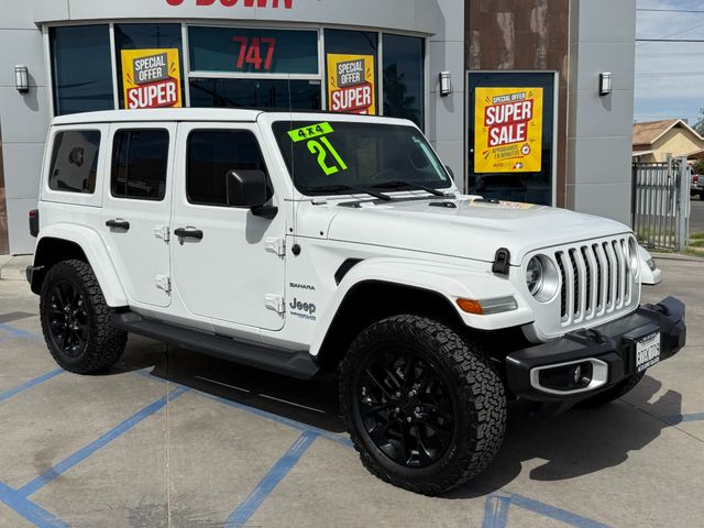 2021 Jeep Wrangler Unlimited Sahara 4xe | Calexico, CA | psv5 DEMO - Auto Depot of Calexico 2021 Jeep Wrangler Unlimited Sahara 4xe | Calexico, CA | psv5 DEMO - Auto Depot of Calexico