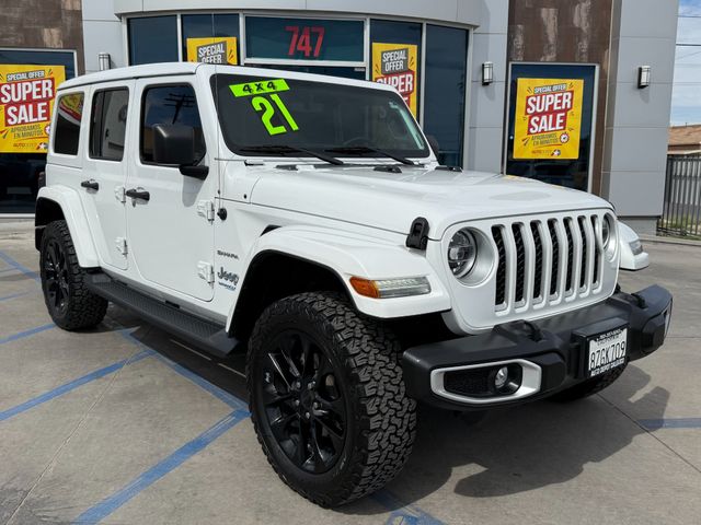 2021 Jeep Wrangler Unlimited Sahara 4xe | Calexico, CA | psv5 DEMO - Auto Depot of Calexico