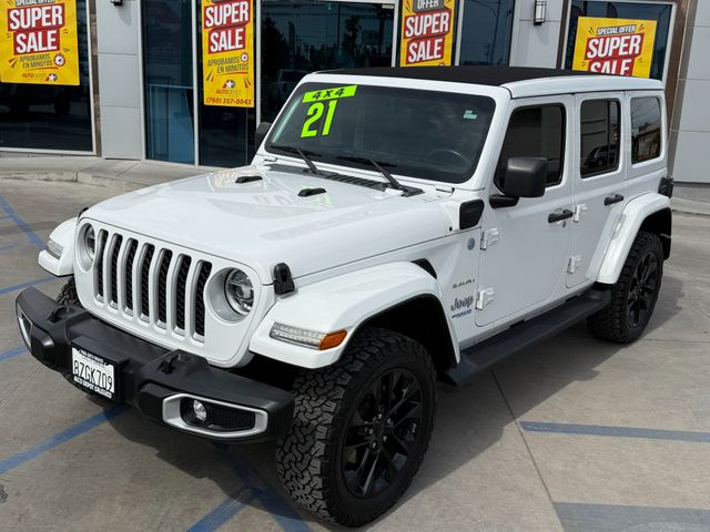 2021 Jeep Wrangler Unlimited Sahara 4xe | Calexico, CA | psv5 DEMO - Auto Depot of Calexico