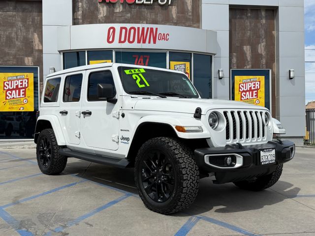 2021 Jeep Wrangler Unlimited Sahara 4xe | Calexico, CA | psv5 DEMO - Auto Depot of Calexico
