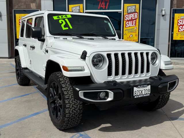 2021 Jeep Wrangler Unlimited Sahara 4xe | Calexico, CA | psv5 DEMO - Auto Depot of Calexico