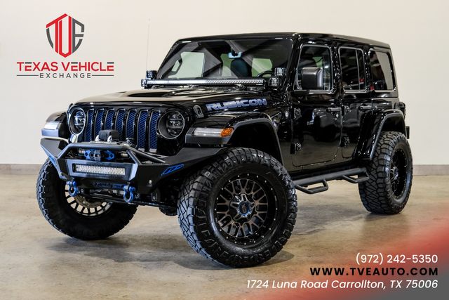2021 Jeep Wrangler Unlimited Rubicon 4X4 SKY TOP,LIFTED,BUMPERS,22K | Carrollton, TX | Texas Vehicle Exchange in Carrollton, TX 75006