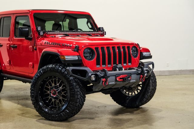 2021 Jeep Wrangler Unlimited Rubicon 4X4 SKY TOP,LIFTED,BUMPERS,LED'S | Carrollton, TX | Texas Vehicle Exchange