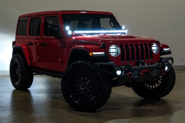 2021 Jeep Wrangler Unlimited Rubicon 4X4 SKY TOP,LIFTED,BUMPERS,LED'S | Carrollton, TX | Texas Vehicle Exchange