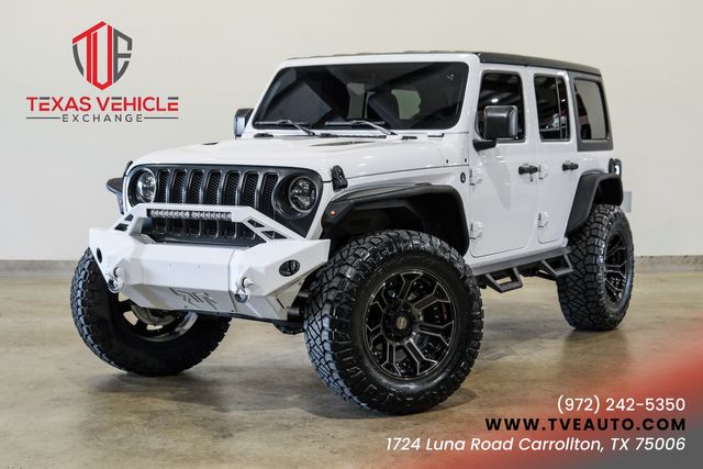 2021 Jeep Wrangler Unlimited Sport S 4X4 LIFTED,4PLAY WHEELS,ONLY 27K | Carrollton, TX | Texas Vehicle Exchange