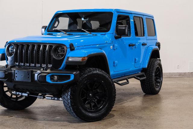 2021 Jeep Wrangler Unlimited Sahara 4X4, LIFTED, HARDTOP, ONLY 15k | Carrollton, TX | Texas Vehicle Exchange