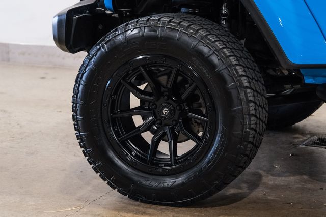 2021 Jeep Wrangler Unlimited Sahara 4X4, LIFTED, HARDTOP, ONLY 15k | Carrollton, TX | Texas Vehicle Exchange