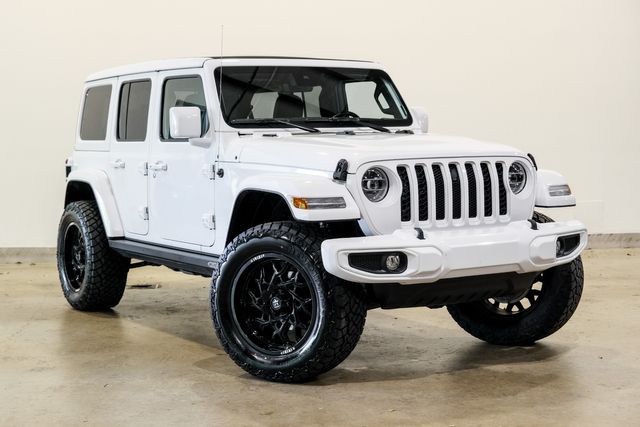 2021 Jeep Wrangler Unlimited Sahara 4XE,4X4,SKY TOP, LIFTED,LTHR, 32K | Carrollton, TX | Texas Vehicle Exchange