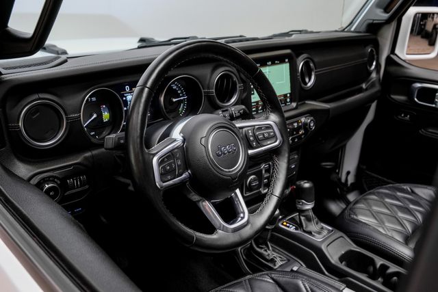 2021 Jeep Wrangler Unlimited Sahara 4XE,4X4,SKY TOP, LIFTED,LTHR, 32K | Carrollton, TX | Texas Vehicle Exchange