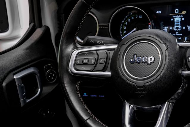 2021 Jeep Wrangler Unlimited Sahara 4XE,4X4,SKY TOP, LIFTED,LTHR, 32K | Carrollton, TX | Texas Vehicle Exchange