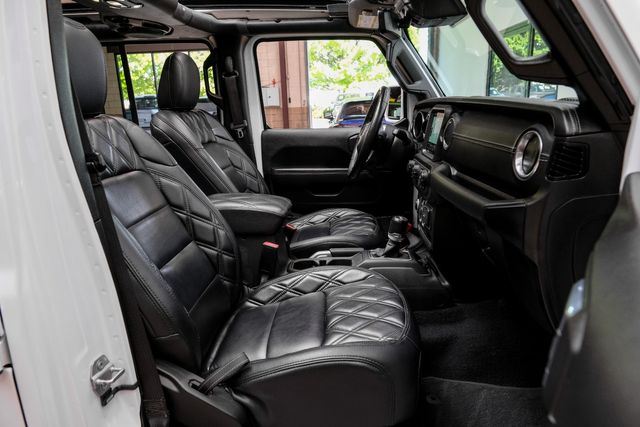 2021 Jeep Wrangler Unlimited Sahara 4XE,4X4,SKY TOP, LIFTED,LTHR, 32K | Carrollton, TX | Texas Vehicle Exchange