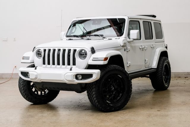 2021 Jeep Wrangler Unlimited Sahara 4XE,4X4,SKY TOP, LIFTED,LTHR, 32K | Carrollton, TX | Texas Vehicle Exchange