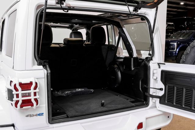 2021 Jeep Wrangler Unlimited Sahara 4XE,4X4,SKY TOP, LIFTED,LTHR, 32K | Carrollton, TX | Texas Vehicle Exchange