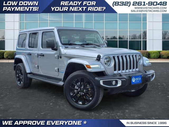 2021 Jeep Wrangler Unlimited Sahara 4xe Houston, Texas Vista Cars and Trucks