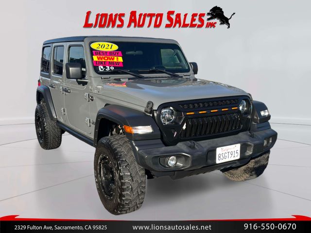 2021 Jeep Wrangler Unlimited Sport | Sacramento, CA | Lions Auto Sales 