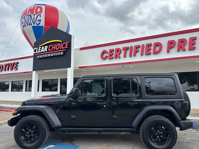 2021 Jeep Wrangler Unlimited Willys | San Antonio, TX | Clear Choice Automotive South 2021 Jeep Wrangler Unlimited Willys | San Antonio, TX | Clear Choice Automotive South