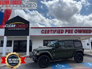 2021 Jeep Wrangler Unlimited Sahara 4xe | San Antonio, TX | Clear Choice Automotive South