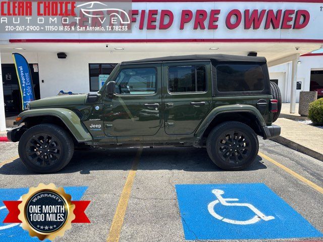 2021 Jeep Wrangler Unlimited Sahara 4xe | San Antonio, TX | Clear Choice Automotive South in San Antonio, TX 78233