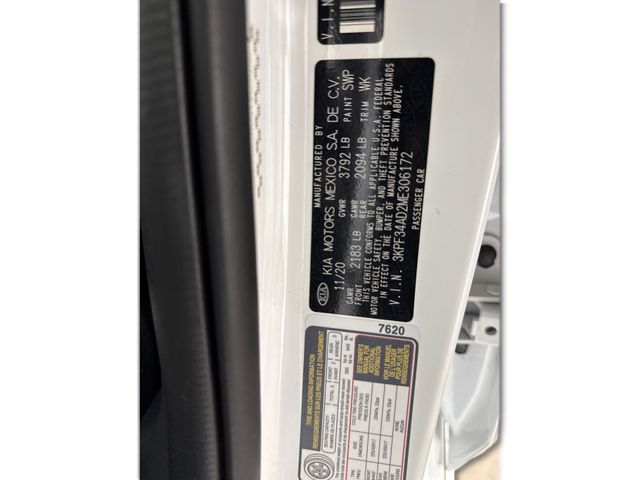 2021 Kia FORTE GT LINE 2021 Kia FORTE GT LINE