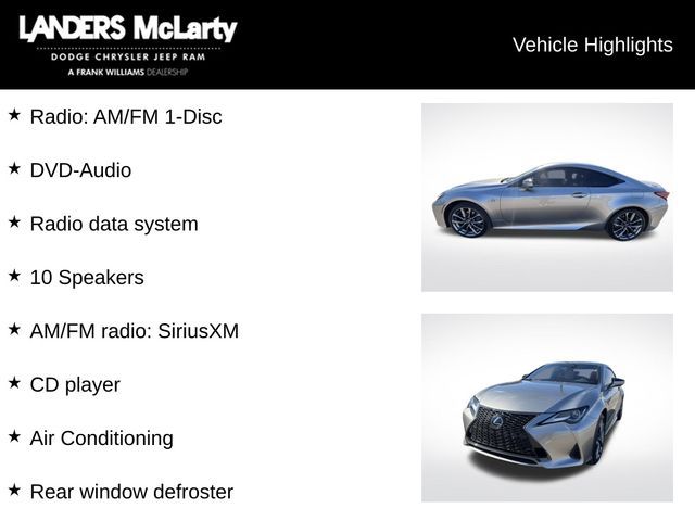 2021 Lexus RC 350 F SPORT